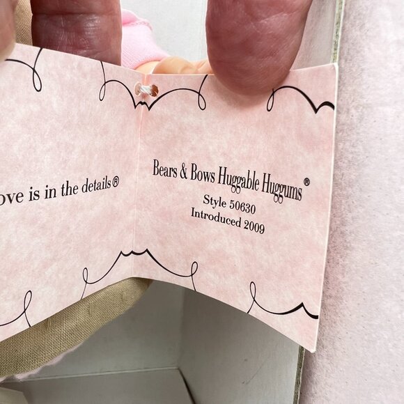 Madame Alexander BEARS AND BOWS Huggable Huggums 50630 Doll 12" - Picture 7 of 13